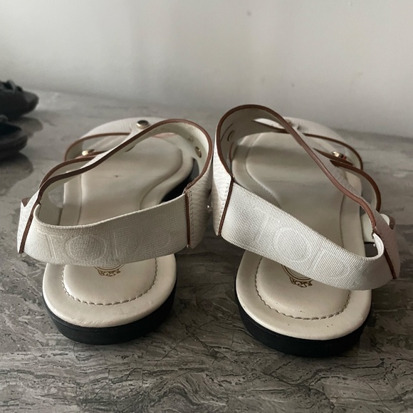 Tods-White Gladiator Sandals - Picture 2 of 2